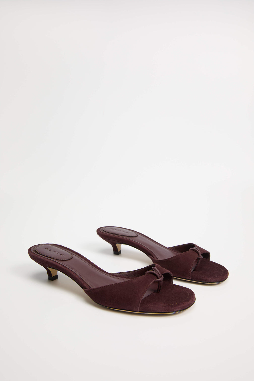 GEWLS Chiara 30mm Chiodino Suede Kitten Heel