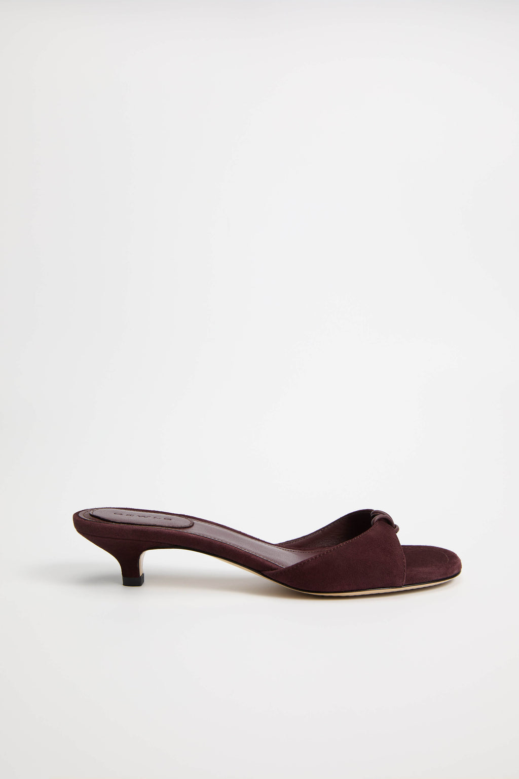 GEWLS Chiara 30mm Chiodino Suede Kitten Heel