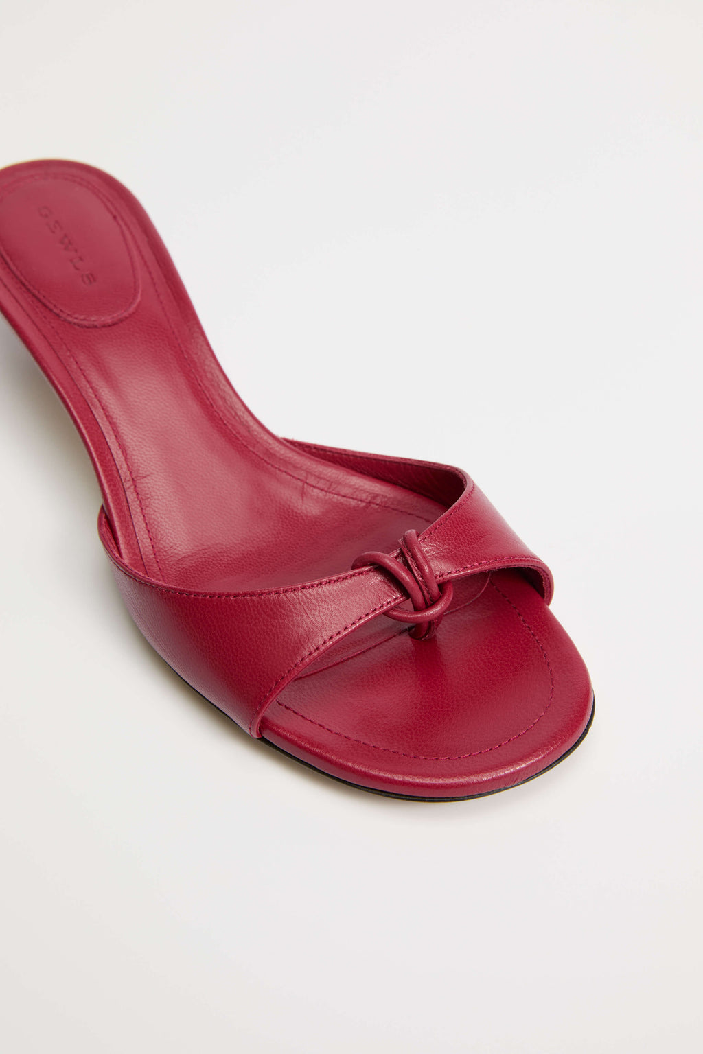 GEWLS Chiara 30mm Marsala Nappa Kitten Heel