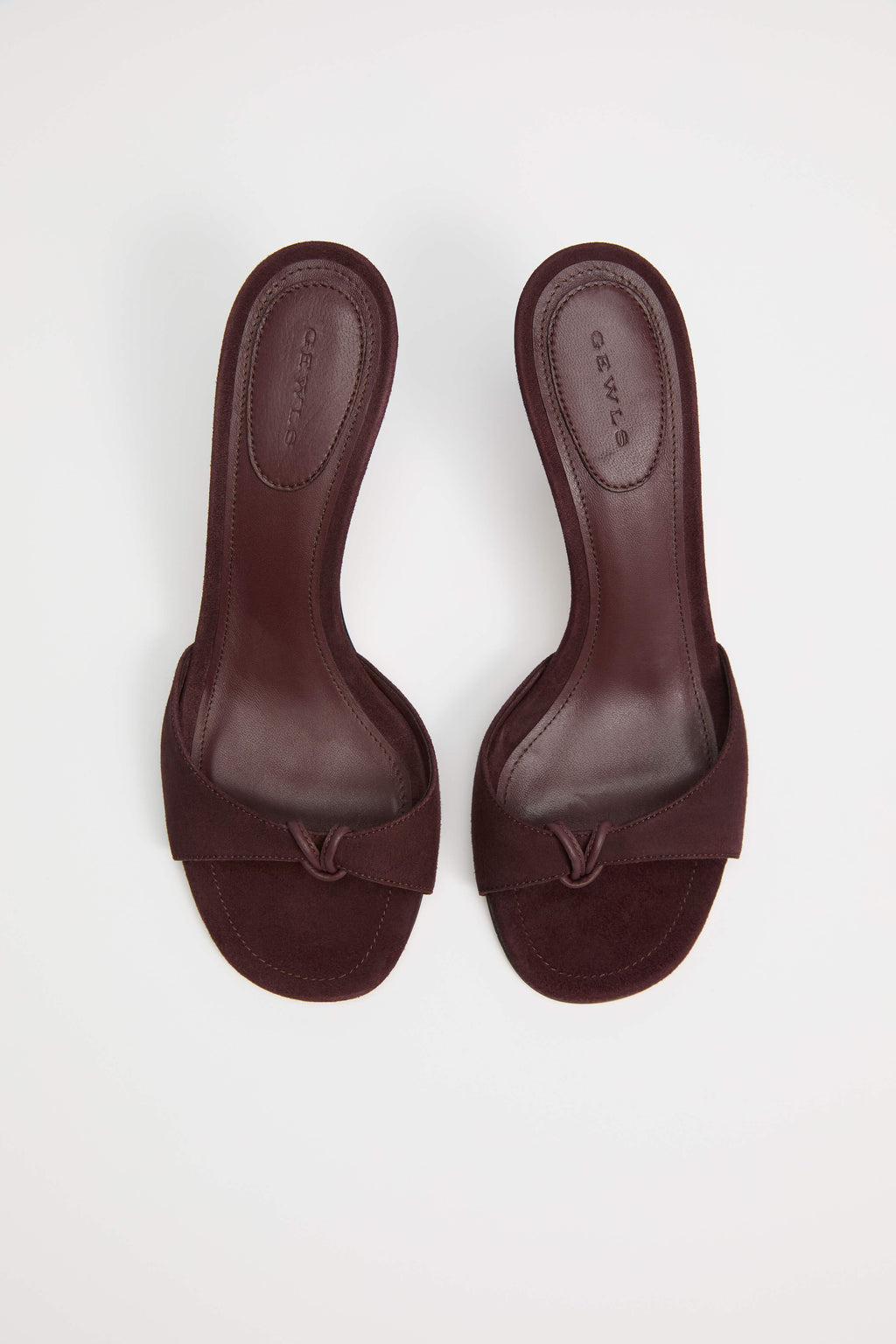 GEWLS Chiara 70mm Chiodino Suede stiletto Classic Heel