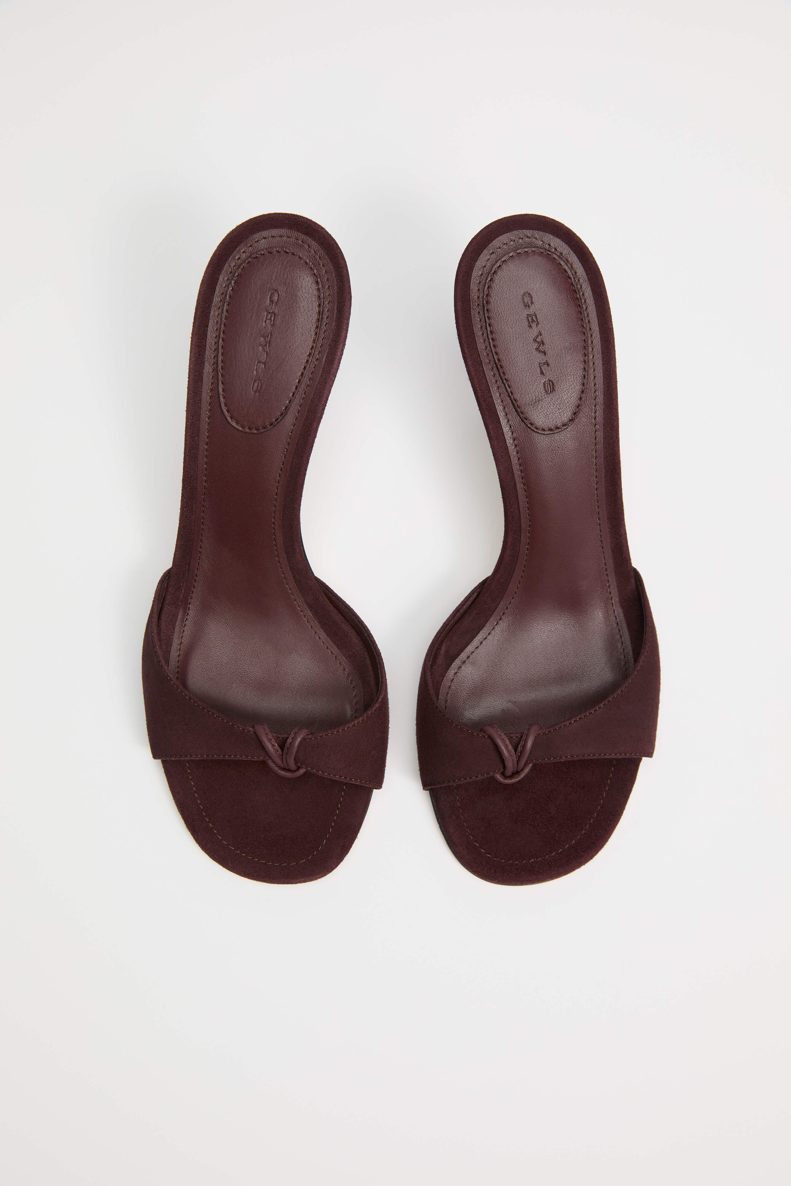 GEWLS Chiara 70mm Chiodino Suede stiletto Classic Heel