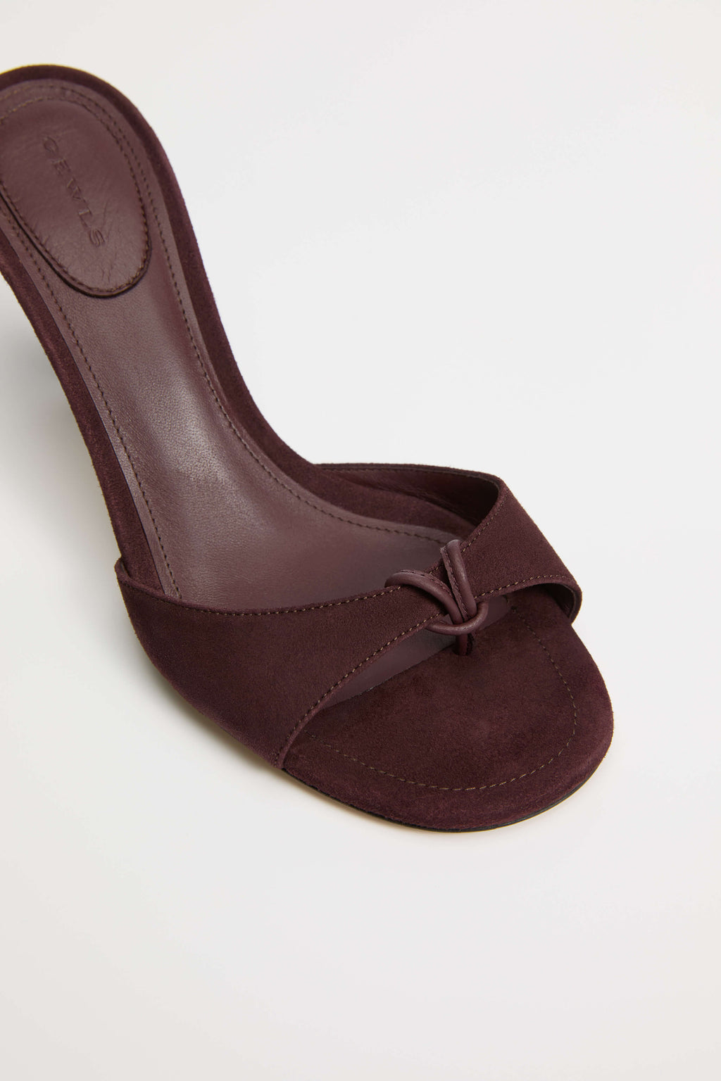 GEWLS Chiara 70mm Chiodino Suede stiletto Classic Heel