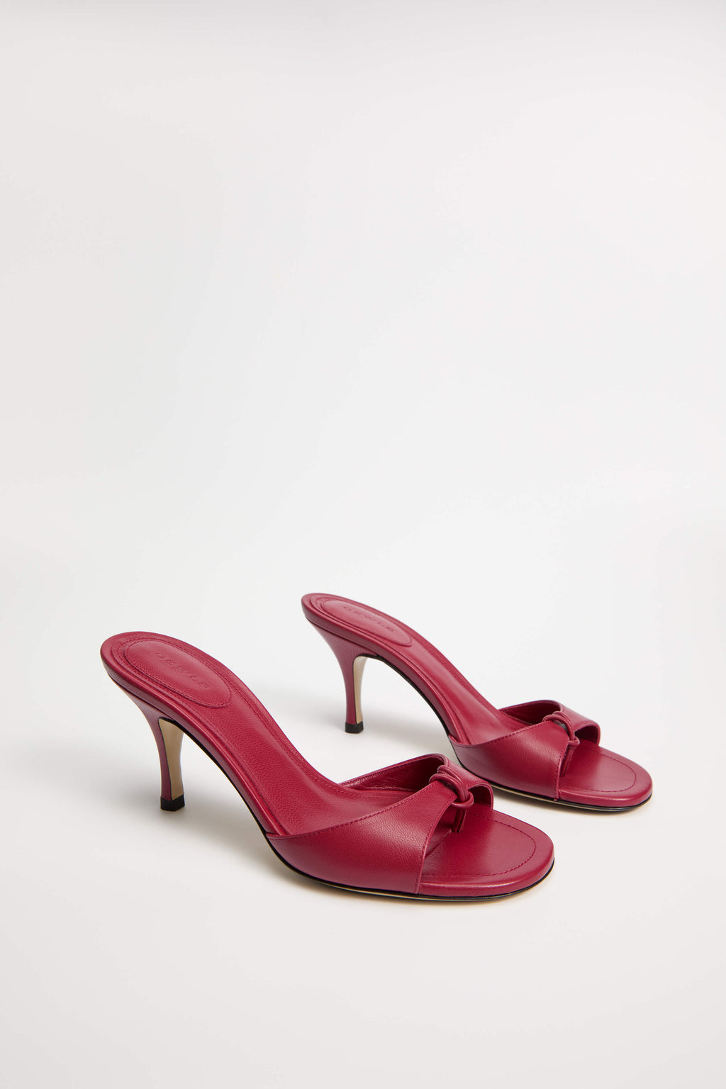 GEWLS Chiara 70mm Marsala Nappa stiletto Classic Heel
