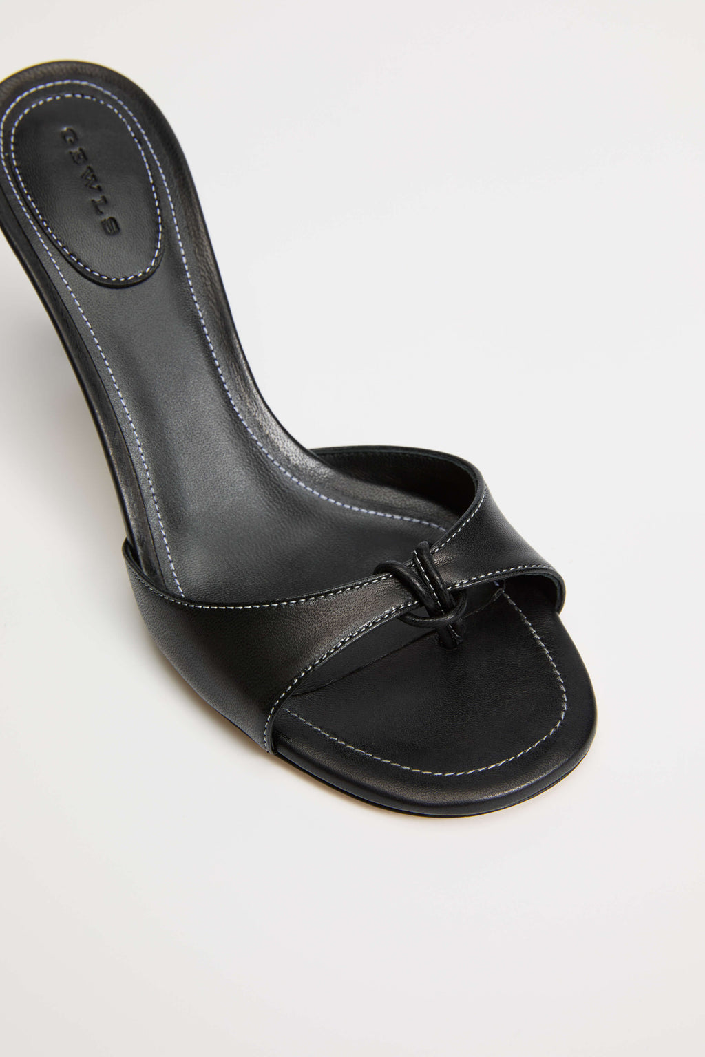 GEWLS Chiara 70mm Nero Nappa stiletto Classic Heel
