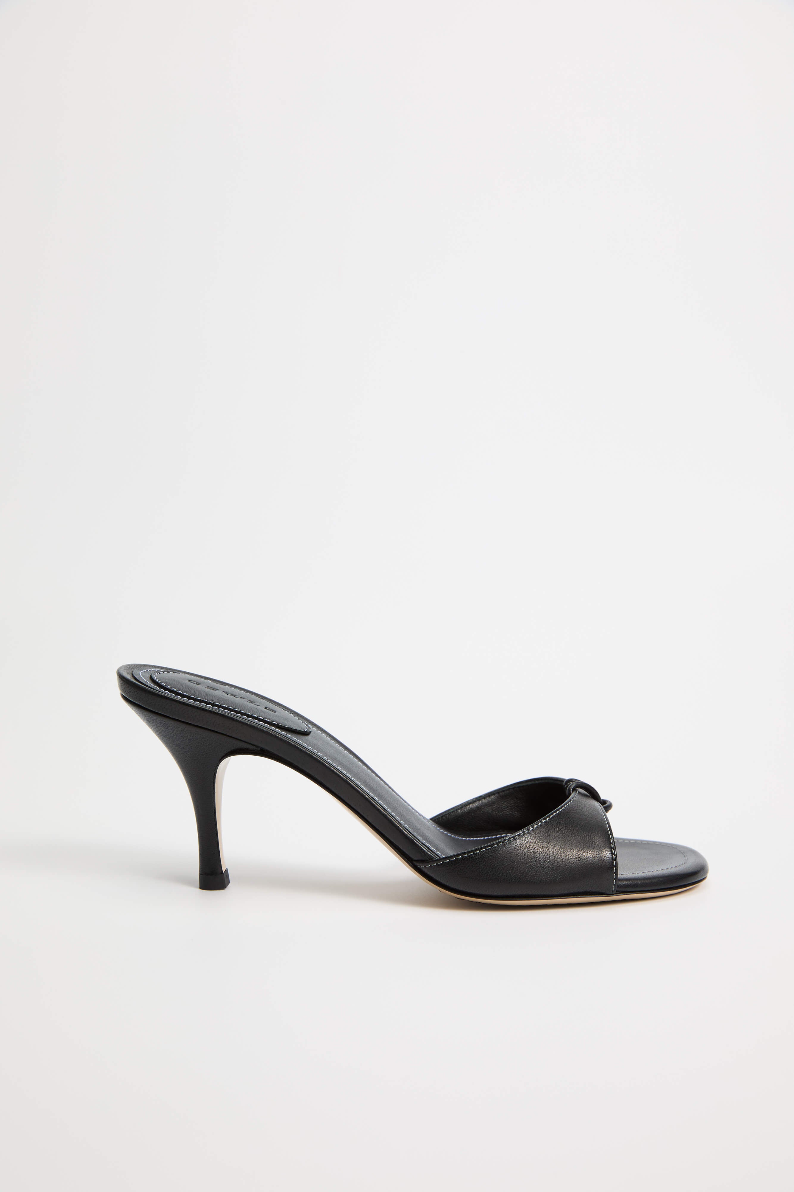 GEWLS Chiara 70mm Nero Nappa stiletto Classic Heel